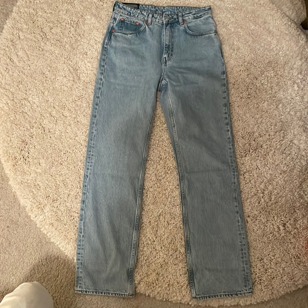 Weekday voyage high straight jeans